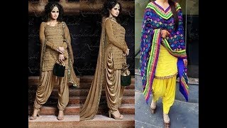 Top 30 Punjabi Patiala Salwar Suits Designs 2018-2019 || Top Patiala shalwar\\Kurti