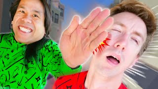 If You Lose... SLAP ATTACK! Chad vs Melvin in Roblox Arsenal
