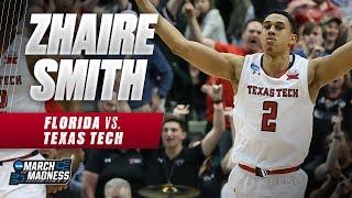Texas Tech's Zhaire Smith does it all as the Red Raiders advance to the Sweet 16