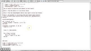 Maple Programming Test 2: Problem 1