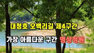 대전 대청호 오백리길 제4구간 명상정원/오백리길중 가장 아름다운 구간