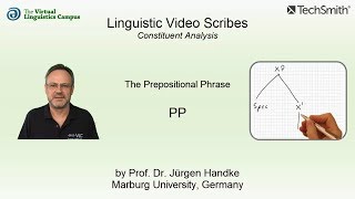 SYN_213 - Linguistic Video Scribes - Constituent Analysis: The PP