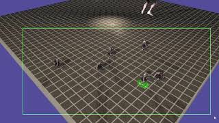 HotBite Game Engine: RTS Camera, Controller and Moving system (WIP)