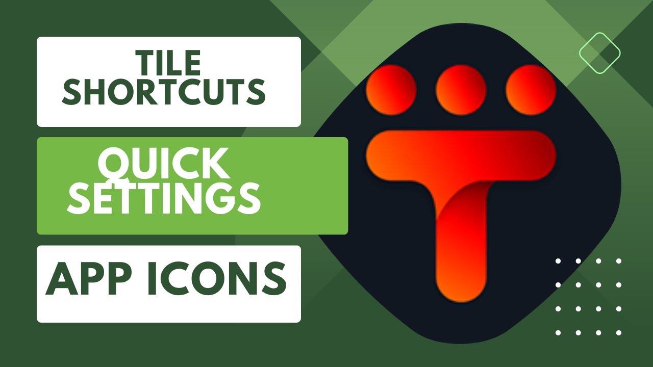Tile Shortcuts Quick Settings Use The Real App Icon For The Icon In