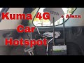 Kuma Connect 4G Landrover Discovery hotspot with Alexa