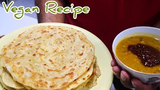 ROTI CANAI |PARATHA |Malaysian FLATBREAD |印度煎饼 - How to make [Vegan Recipe] Chef Dave