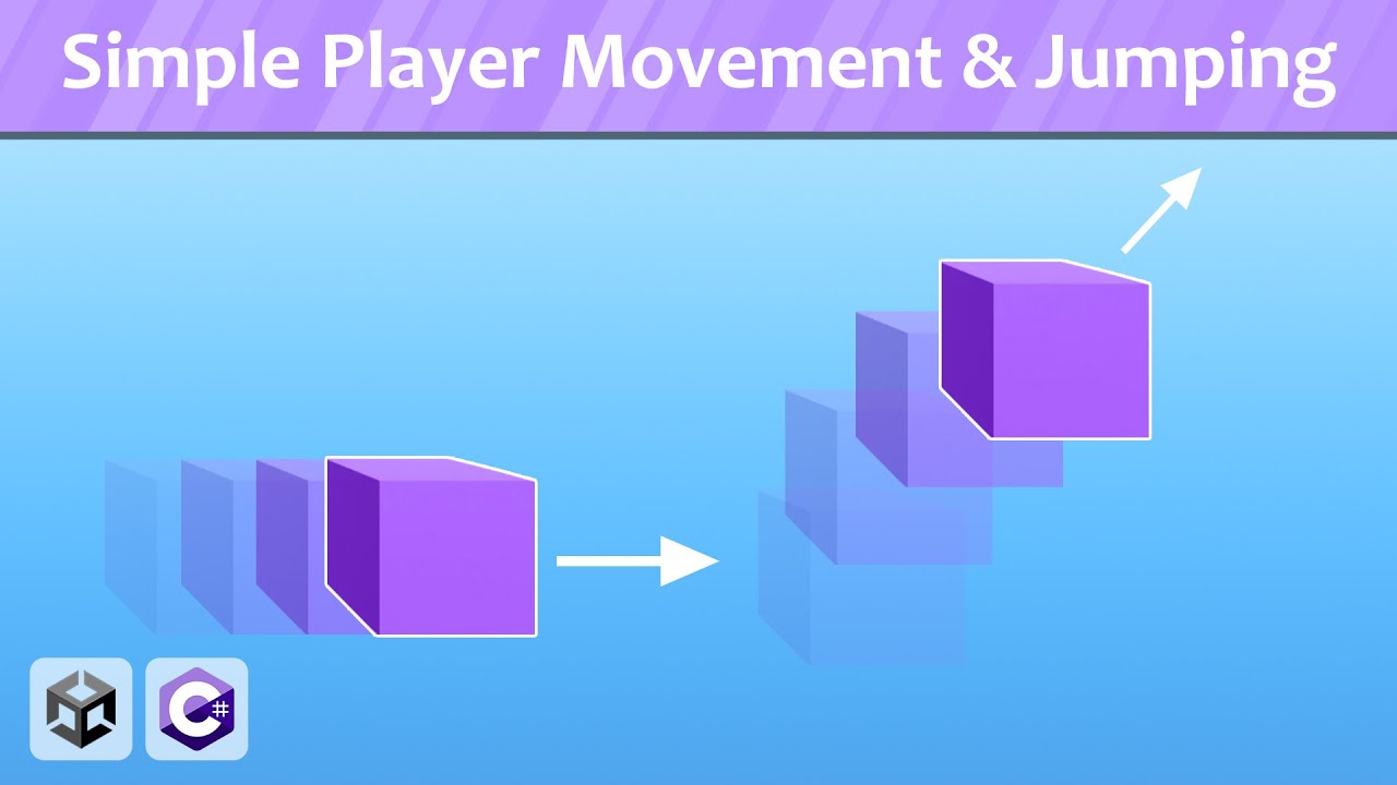 Simple Player Movement And Jumping - Unity Tutorial - YouTube