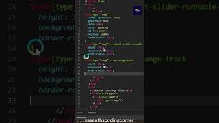 Custom Range Slider Design using HTML & CSS #html #webdevelopment #htmltutorial #coding #tutorial