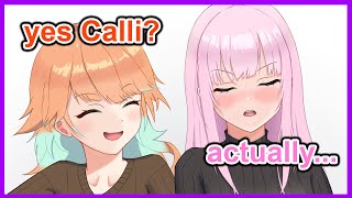 Calli FINALLY TELLS THE TRUTH to Kiara【Kiara/Calli/Hololive EN】