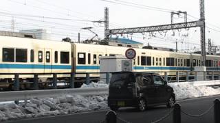 小田急線海老名駅周辺にて