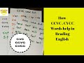 CCVC CVCC Words English Reading में कैसे मदद करते है || How CCVC CVCC Words help in Reading English