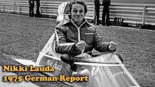 Nikki Lauda - 1975 German Report