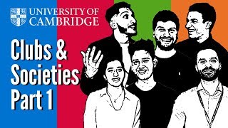 Student societies at Cambridge University: Hip Hop, Hindu Cultural, Economics, Graduate