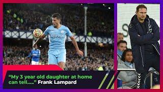 Lampard hilariously SLAMMED referee for not giving penalty for Rodri handball - Man City vs Everton