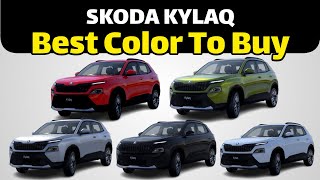 Skoda KYLAQ Colour Options | Skoda KYLAQ Best Colour To Buy #skodakylaq