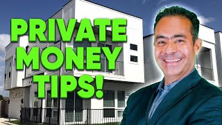 Working with Private Lenders - What Builders and Investors MUST Know