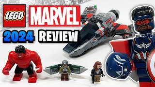 LEGO Marvel Captain America vs. Red Hulk Battle (76292) - 2024 EARLY Set Review