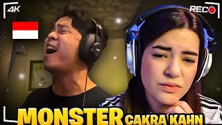 CAKRA KHAN | Monster - James Blunt (COVER) | REACTION - IMPRESSIVE 😮