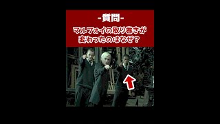 【この人誰？】マルフォイの取り巻きが変わった理由😰【ハリーポッター】 #ハリーポッター #ハリポタ