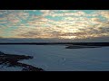 sunrise february 20 2025 7 03am drone winter relaxing 4k asmr