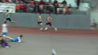 200m Men, Final, National U18 Indoor Championships 2025, Sofia BUL