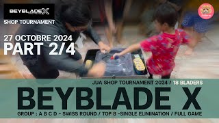 Beyblade X : Siver Wolf เปิดตัวงานแข่ง! ShopTournament Jua Chiangmai / 27.OCT.2024 part2/4