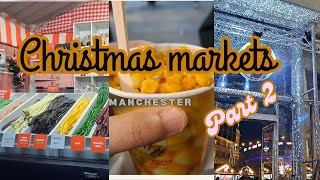 Christmas markets part 2||  কি কি দেখলাম?? ||Decorations ||Manchester City||#christmas #decoration