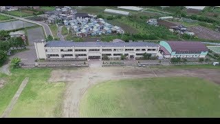 青森県南部町立南部小学校－空撮