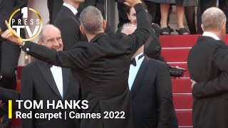 Tom Hanks taking selfie - Elvis Premiere Cannes 2022