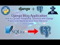 How to Connect PostgreSQL With Django Project and Migrating data from SQLite to PostgreSQL.
