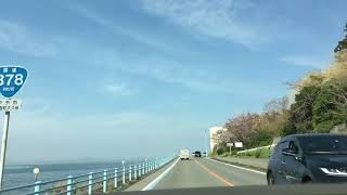 【絶景ドライブ】愛媛県国道378号夕やけこやけライン