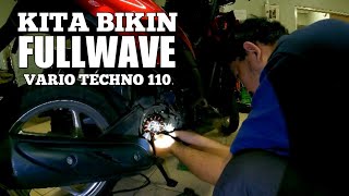 UPGRADE KELISTRIKAN SI NENA VARIO TECHNO 110 JADI FULLWAVE, BIAR MAKIN STABIL | SIAP GAS TOURING !!