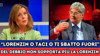 Lorenzin provoca, Del Debbio la annienta: silenzio in studio!