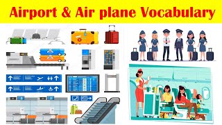 Airport Vocabulary | in the airport vocabulary | airport related vocabulary | common words