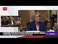 elizabeth warren questions betsy devos abc news