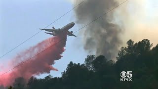 Thousands Of Firefighters Battle Huge Wildfire Near Yosemite