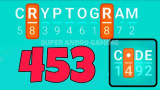 CRYPTOGRAM 453