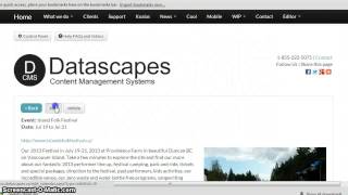 Support: Calendar Module