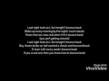 Bounce Back (lyrics)