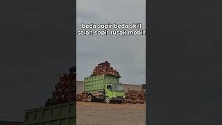 Beda sopir beda sekil.#shortvideo #trucksawit #shorts #shortyoutube #fyp