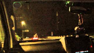 〔新東名高速道路〕上り　三ヶ日ＪＣＴ⇒御殿場ＪＣＴ　夜　③終わり　　2012 6 11 車内