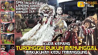 SPEKTAKULER RANGDA CEWEK CANTIK,, 🔥 KUDA KEPANG TURONGGO RUKUN MANUNGGAL MAKUKUHAN KEDU TEMANGGUNG,,