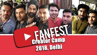 YouTube FanFest CreatorCamp 2018 Delhi | BB ki vines giving some useful tips