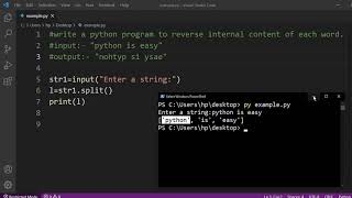 Python Interview Questions and Answers | Logical Questions in Python | Reverse Words in String