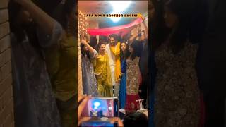 Asma Abbas son Dholki night🧡#zaranoorabbas#asmaabbas#babybaji#youtubeshorts#shorts#wedding