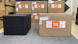 Sub JBL VRX918S mới nguyên thùng xốp khui gửi khách Hà Nội - 0389622868