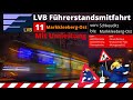 LVB Führerstandsmitfahrt [Linie 11] von Schkeuditz nach Markk.Ost über HBF/West  / LVB Straßenbahn