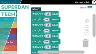 Ryze Tello drone | How to program your Tello with DroneBlocks App!