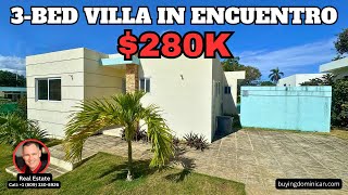 : New 3-Bedroom Villa | Price Drop | Encuentro Beach | Dominican Republic