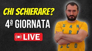 Chi Schierare al Fantacalcio? Consigli di Formazione 4^ Giornata Serie A - Dubbi e Domande